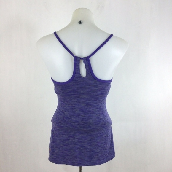 Lucy Purple Space Dye Tank Top Athletic Workout - Picture 4 of 8